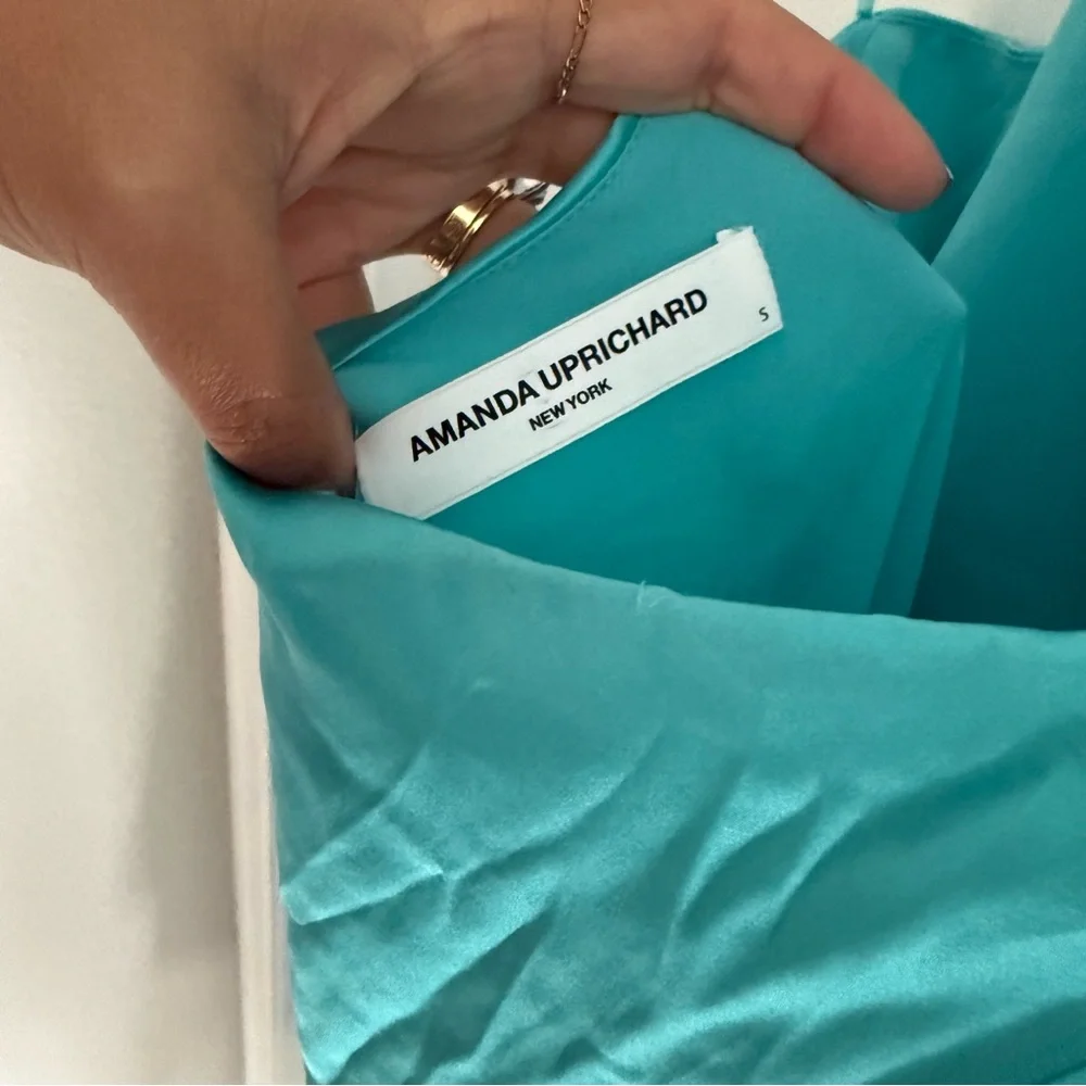 Amanda Uprichard Shaena Silk Halter Dress - Picture 6 of 8